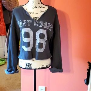 Forever 21 cropped sweatshirt